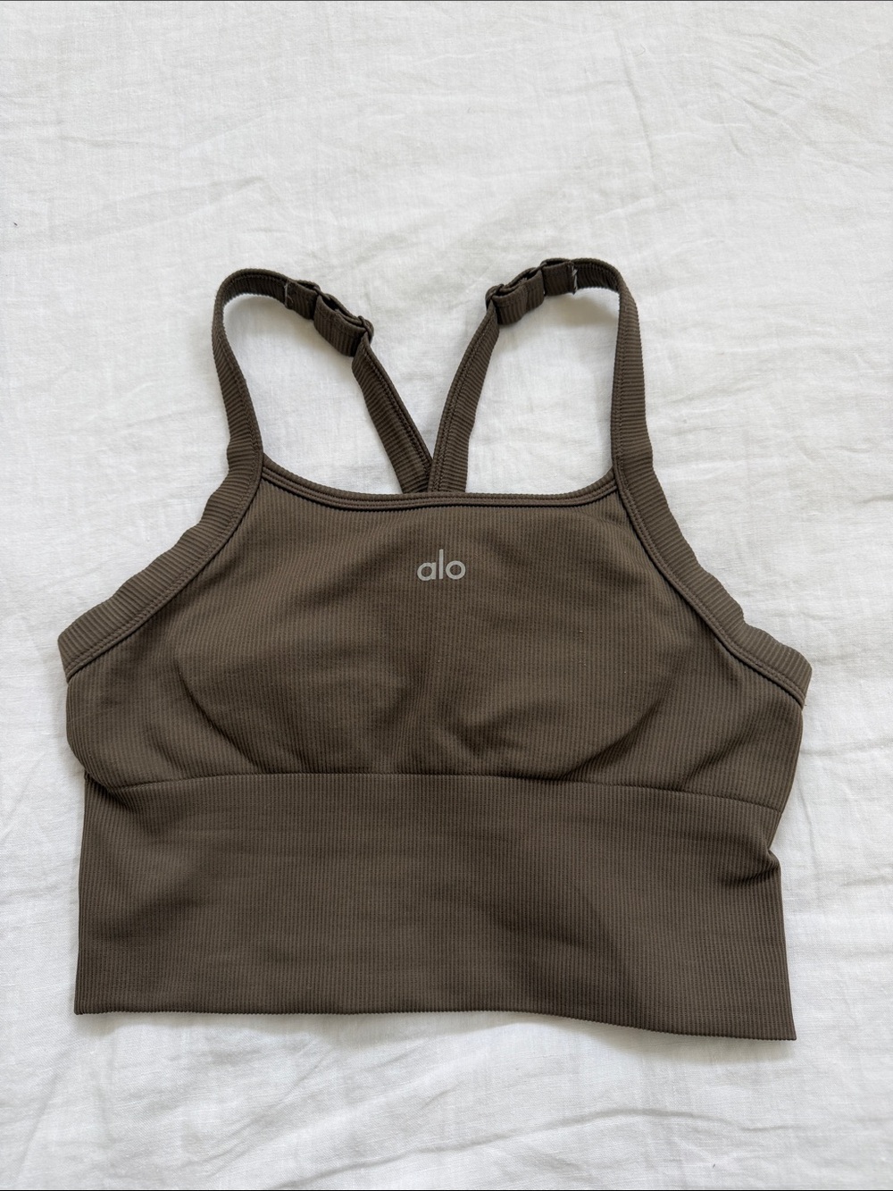 Alo Seamless Ribbed Favorite Bra Tank